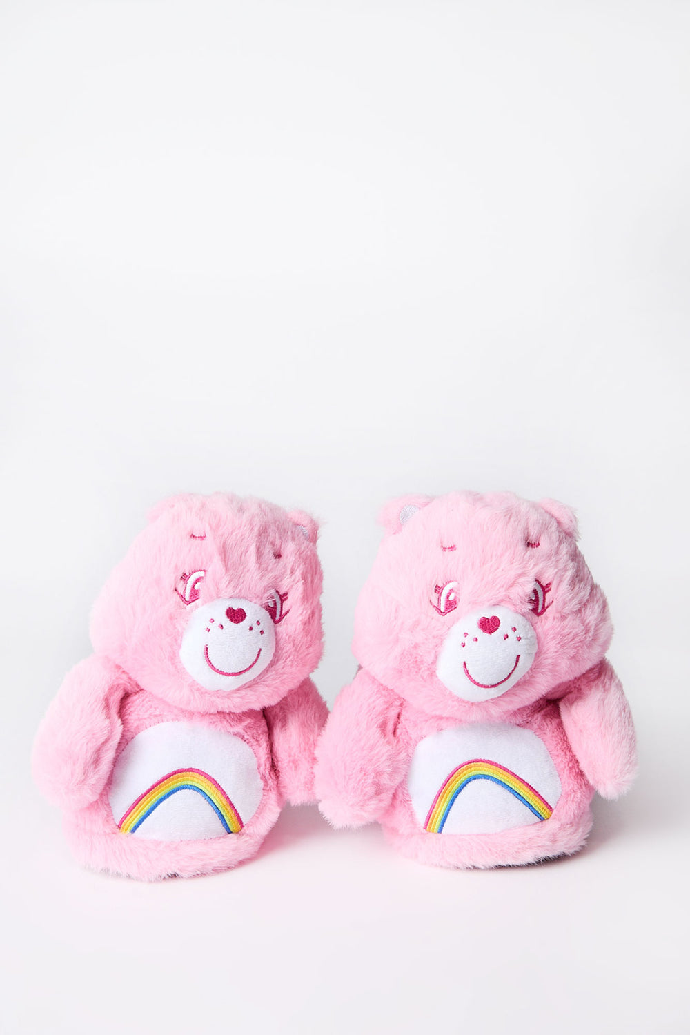 Pantoufles peluche rembourrés Care Bears Pantoufles peluche rembourrés Care Bears