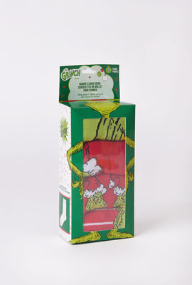 The Grinch 4-Pack Graphic Crew Socks