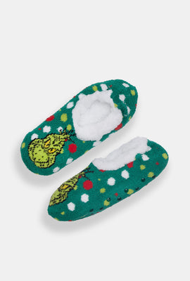 Chaussettes-chaussons The Grinch