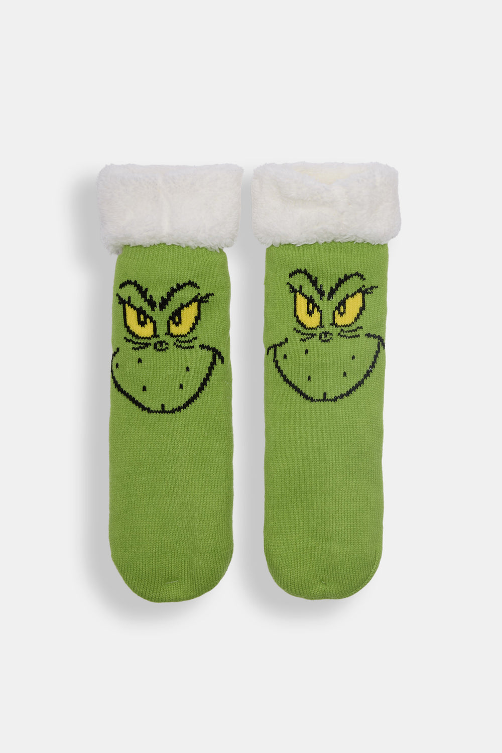 Chaussettes de lecture imprimées sourire The Grinch Chaussettes de lecture imprimées sourire The Grinch