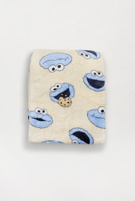 Sesame Street Cookie Monster Plush Blanket