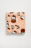Hello Kitty Pumpkin Plush Blanket Hello Kitty Pumpkin Plush Blanket