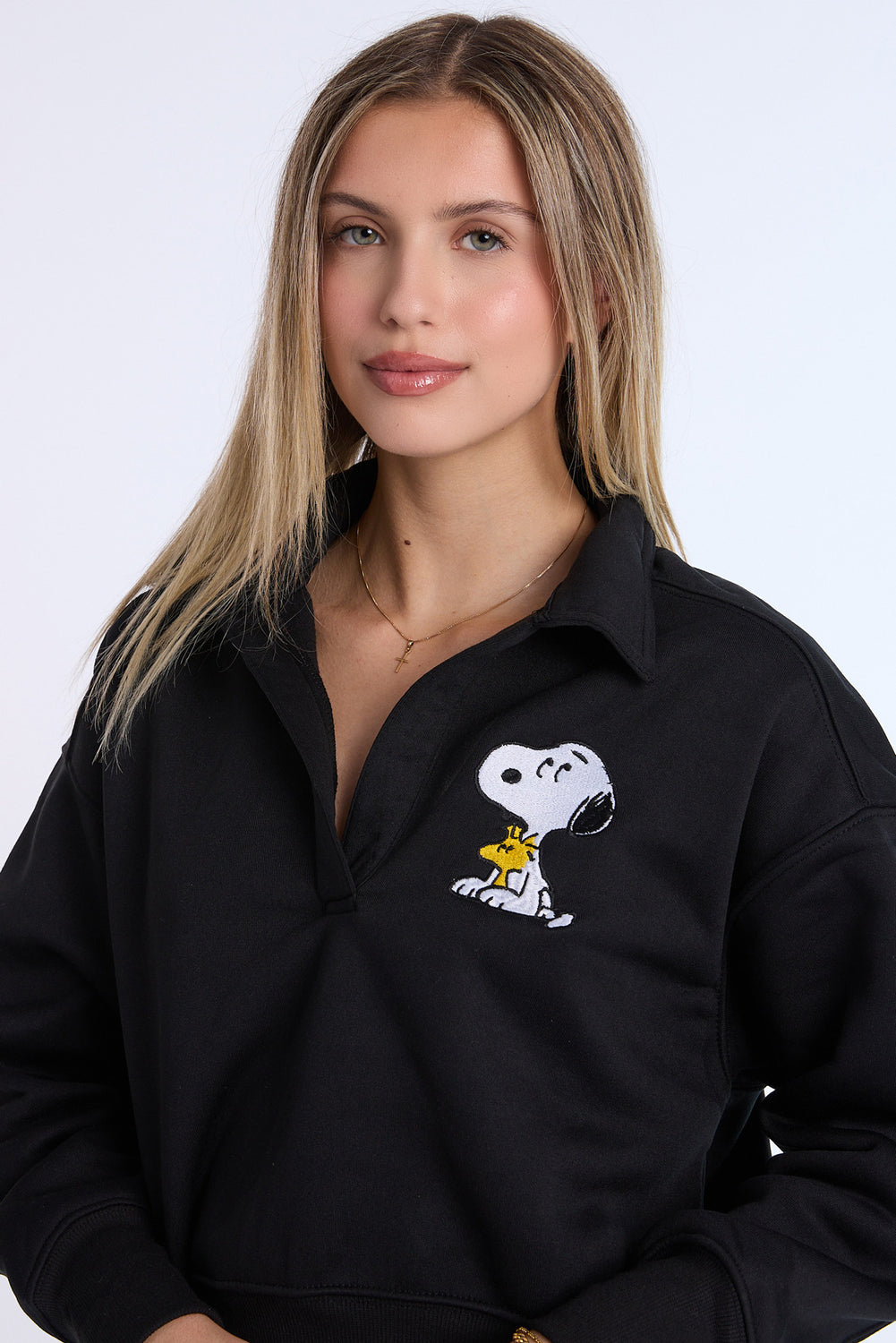 Peanuts Polo Sweatshirt Peanuts Polo Sweatshirt