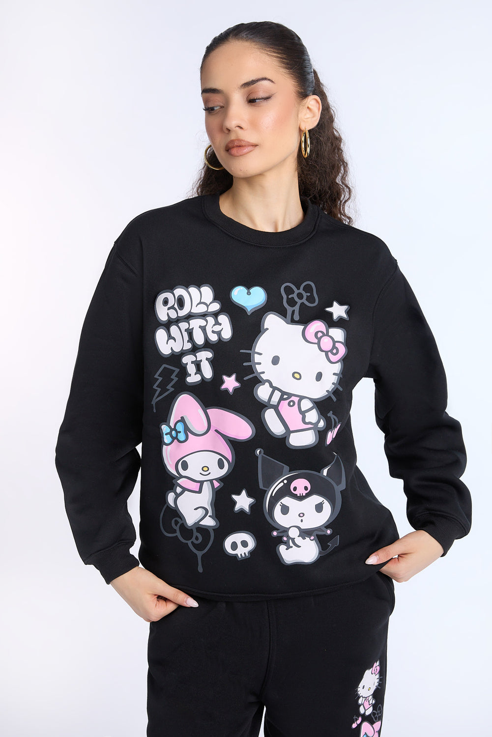 Hello Kitty & Friends Crewneck Sweatshirt Hello Kitty & Friends Crewneck Sweatshirt