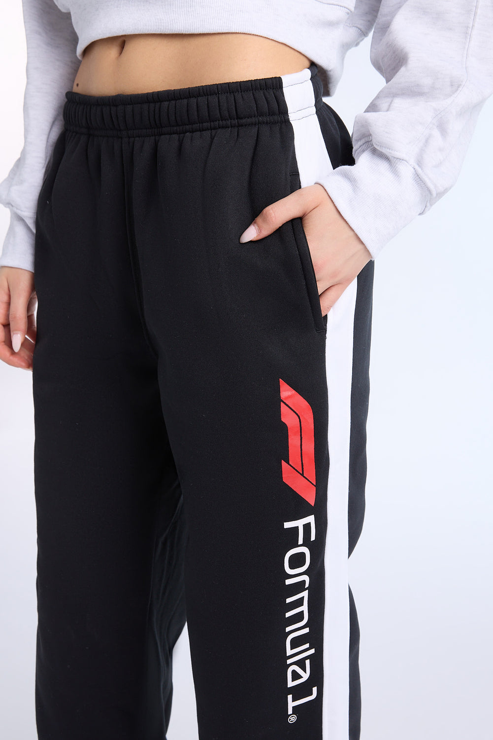 Jogger en molleton à grande jambe Formula 1 Jogger en molleton à grande jambe Formula 1