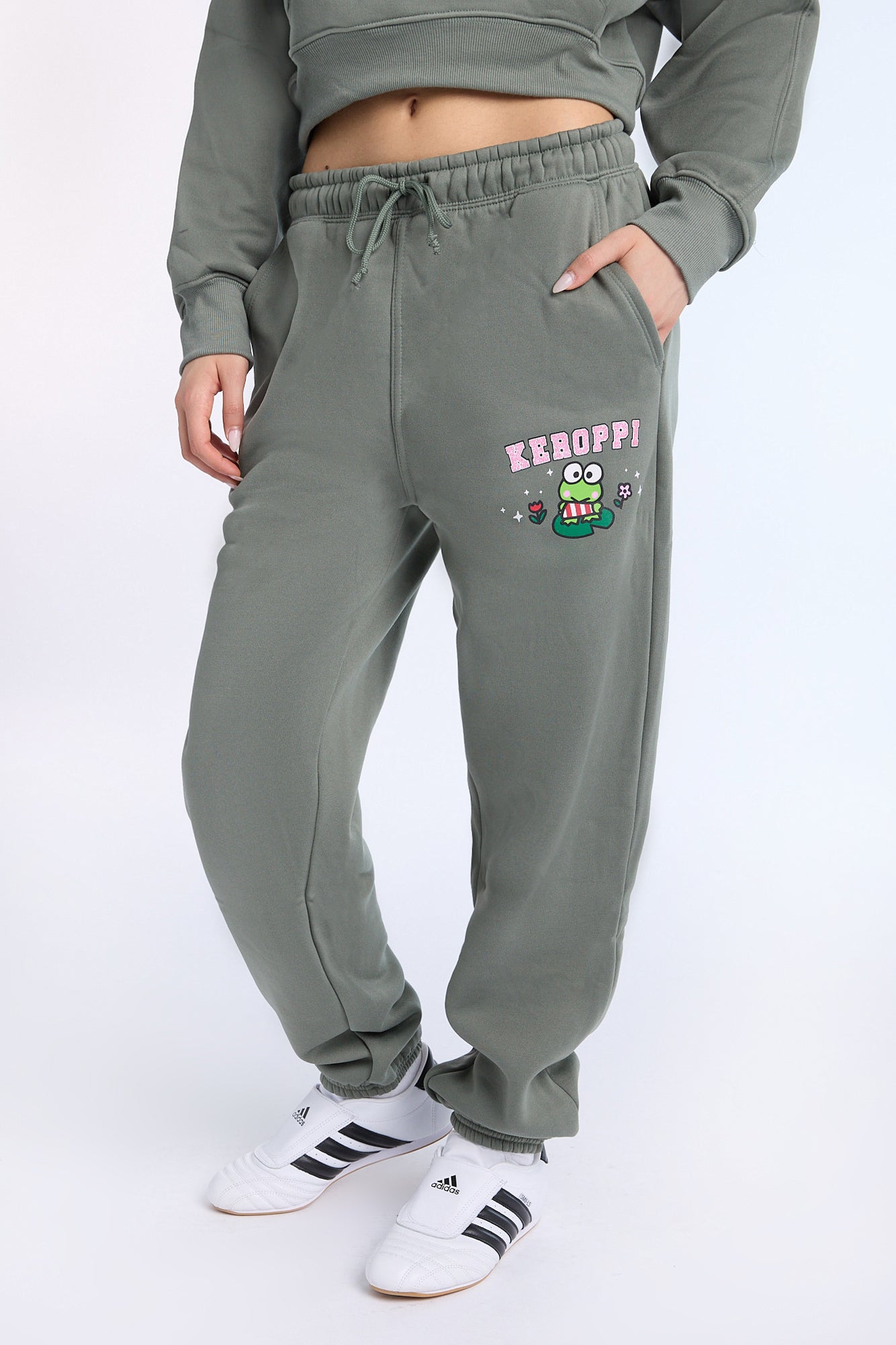 Keroppi Relaxed Sweatpant - Hunter Green /