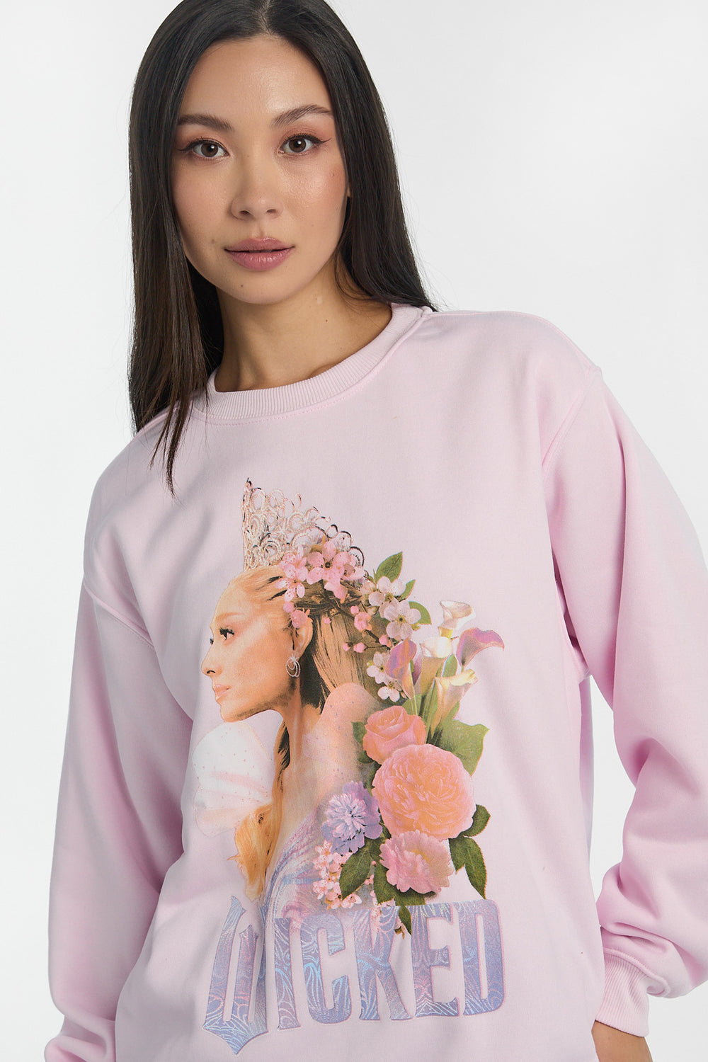 Sweatshirt à col ras du cou imprimé Glinda Wicked Sweatshirt à col ras du cou imprimé Glinda Wicked