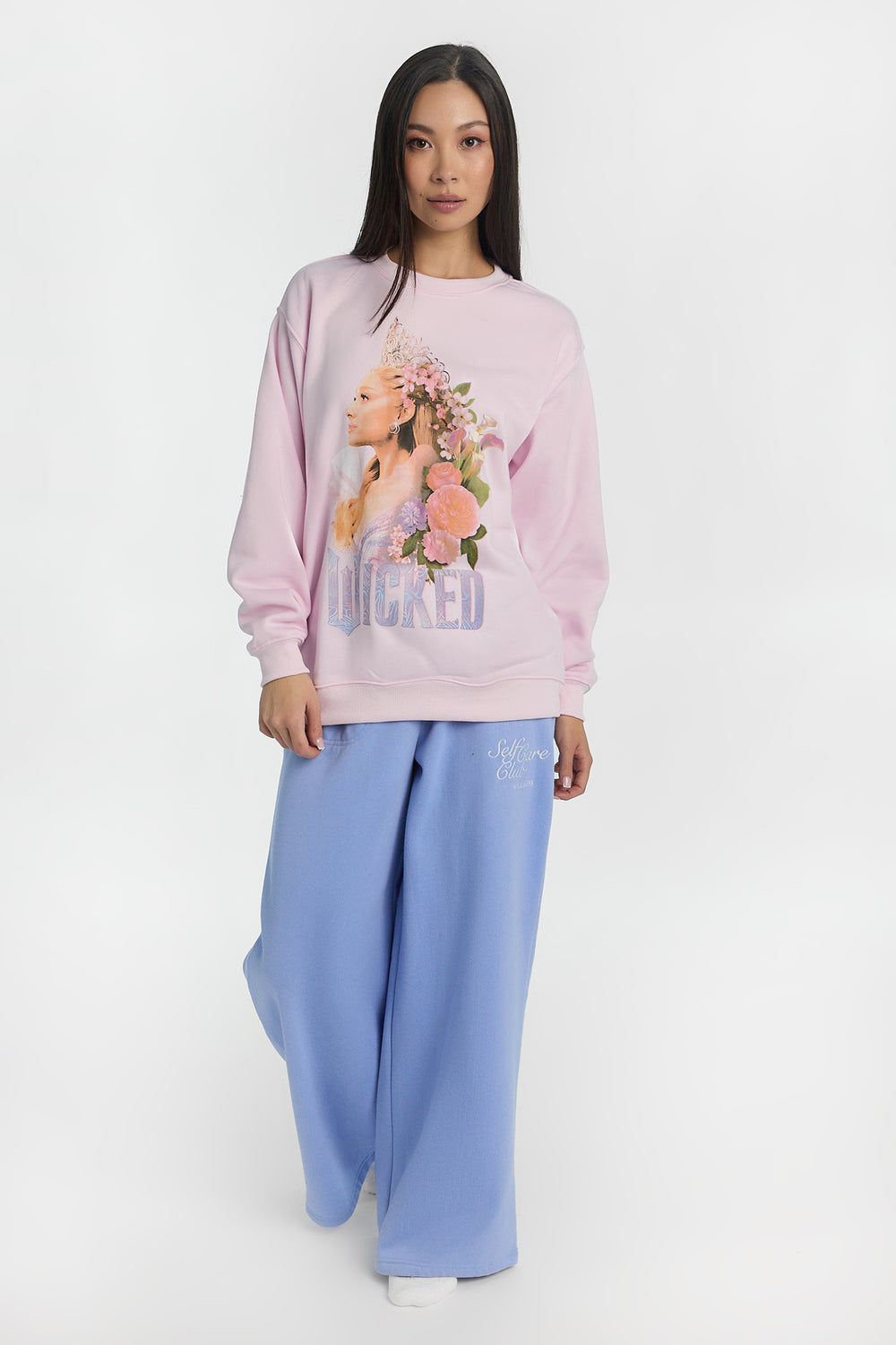 Sweatshirt à col ras du cou imprimé Glinda Wicked Sweatshirt à col ras du cou imprimé Glinda Wicked