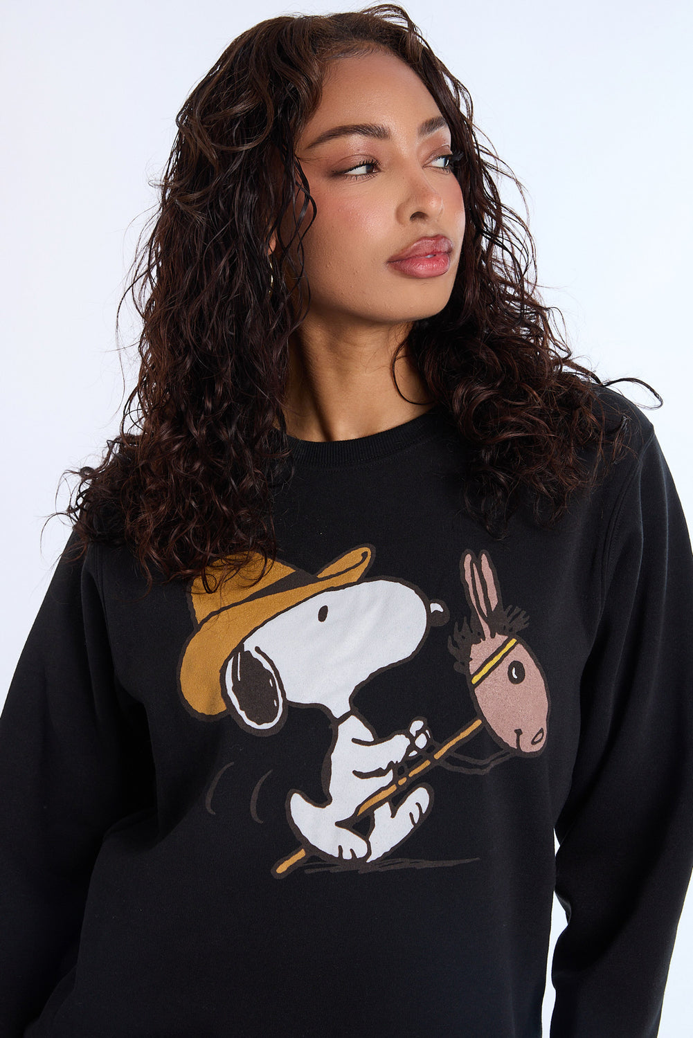 Snoopy Cowboy Crewneck Sweatshirt Snoopy Cowboy Crewneck Sweatshirt