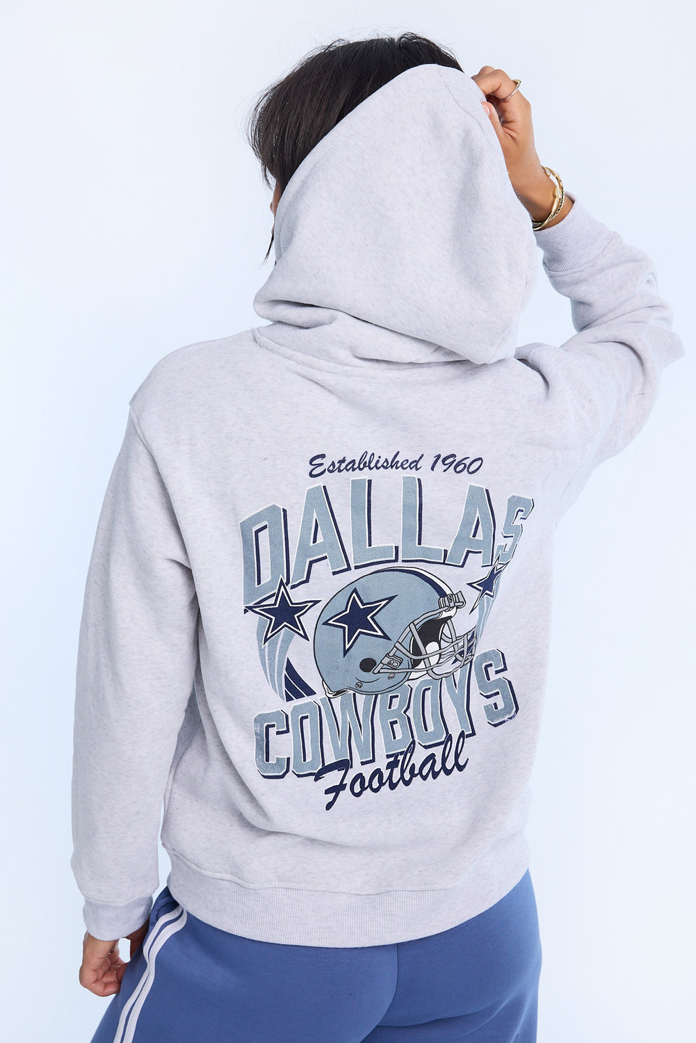 Dallas Cowboys Graphic Boyfriend Hoodie Dallas Cowboys Graphic Boyfriend Hoodie