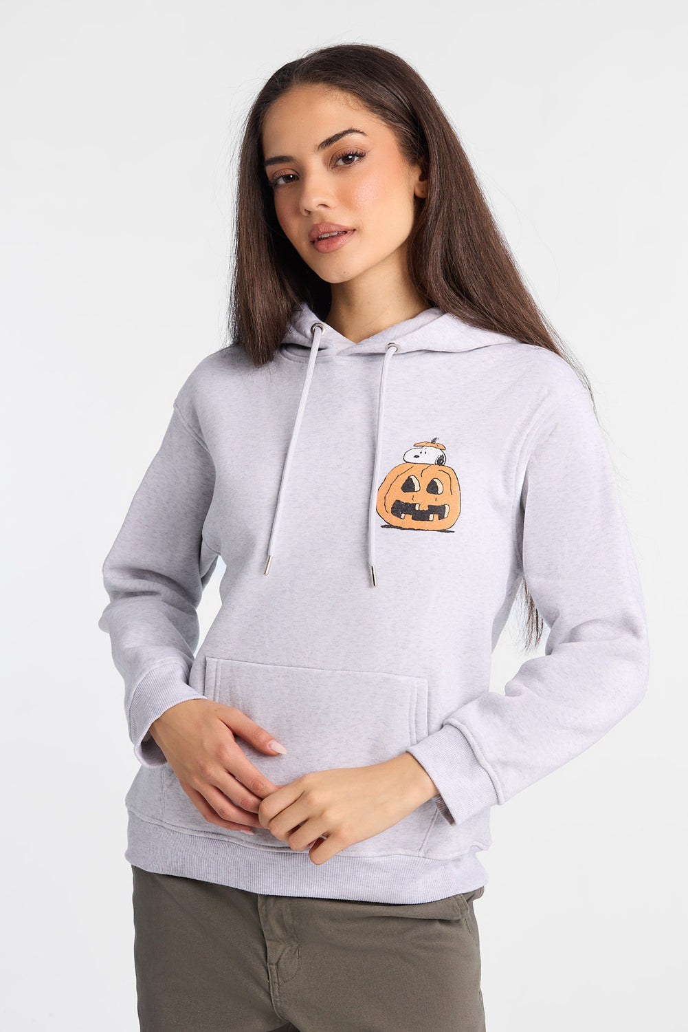 Snoopy Halloween Graphic Boyfriend Hoodie Snoopy Halloween Graphic Boyfriend Hoodie