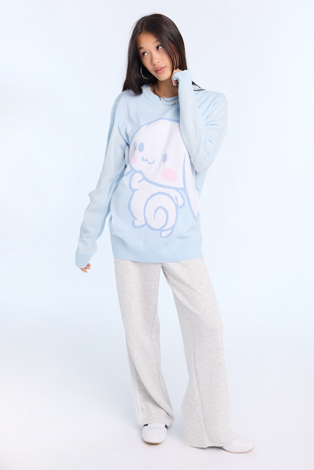 Cinnamoroll Crewneck Sweater Cinnamoroll Crewneck Sweater