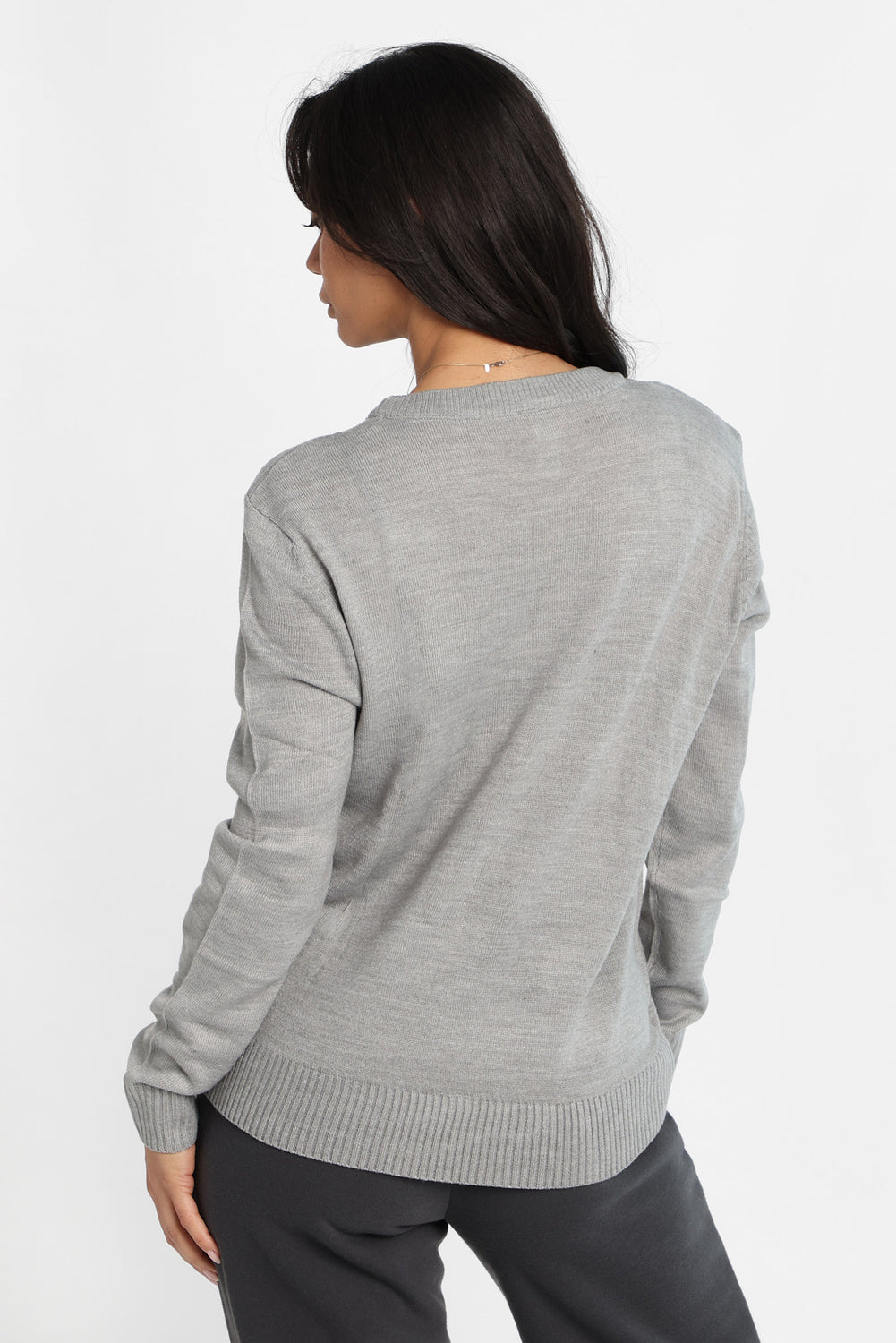 Snoopy Bow Crew Neck Sweater Snoopy Bow Crew Neck Sweater