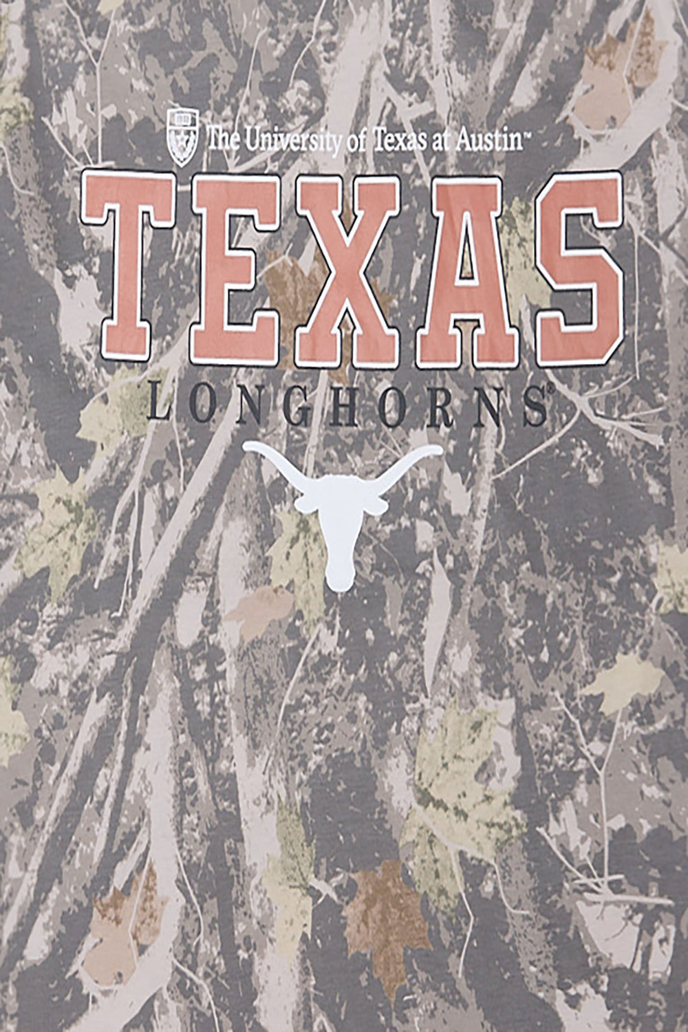 Texas Longhorns Tree Camo Boyfriend Tee Texas Longhorns Tree Camo Boyfriend Tee