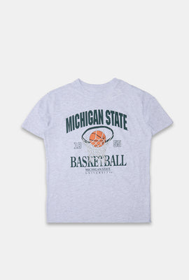 Michigan State Basketball Boyfriend Tee