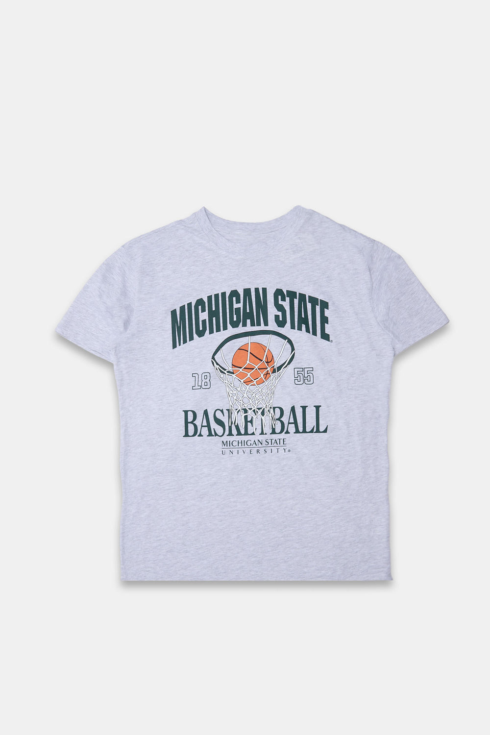 Michigan State Basketball Boyfriend Tee Michigan State Basketball Boyfriend Tee