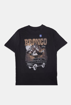 T-shirt coupe boyfriend imprimé Ford Bronco