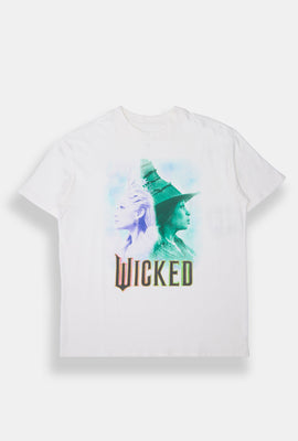 T-shirt coupe boyfriend imprimé Wicked
