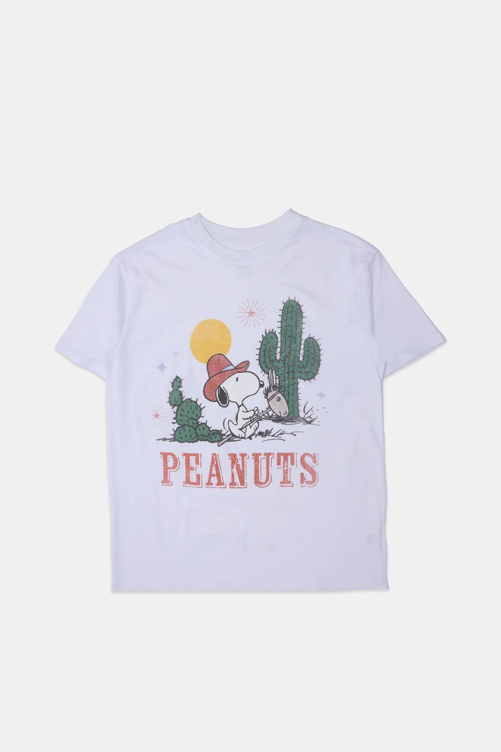 Peanuts Cactus Graphic Boyfriend Tee Peanuts Cactus Graphic Boyfriend Tee