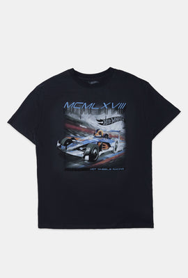 T-shirt coupe boyfriend imprimé Hot Wheels Racing