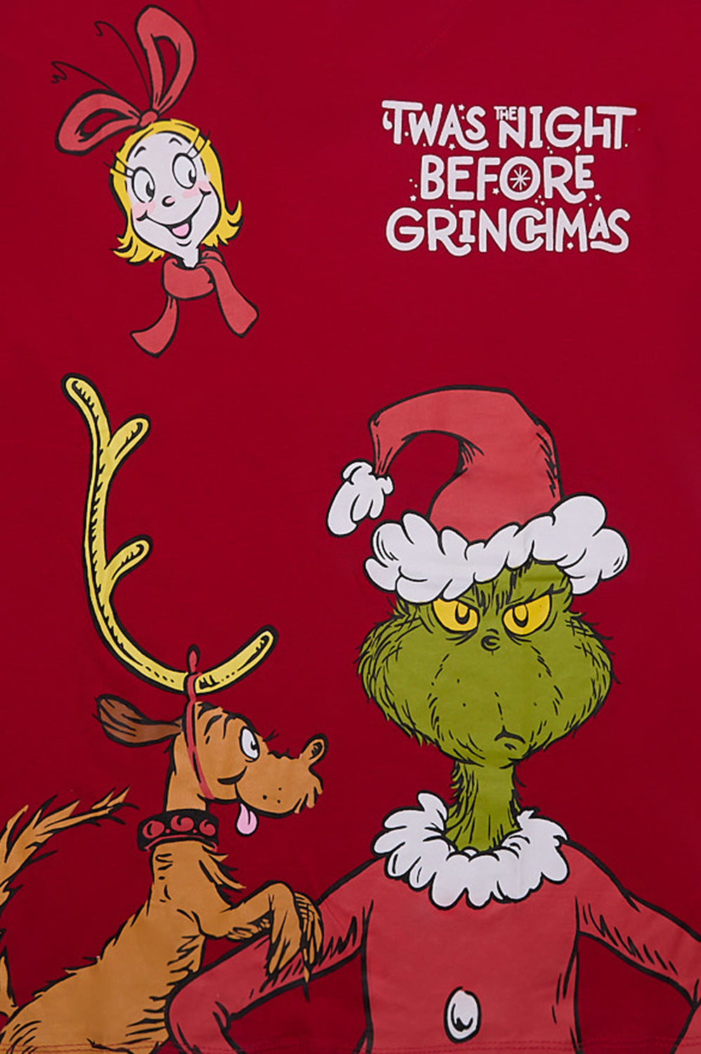 The Grinch Night Before Grinchmas Graphic Boyfriend Tee The Grinch Night Before Grinchmas Graphic Boyfriend Tee