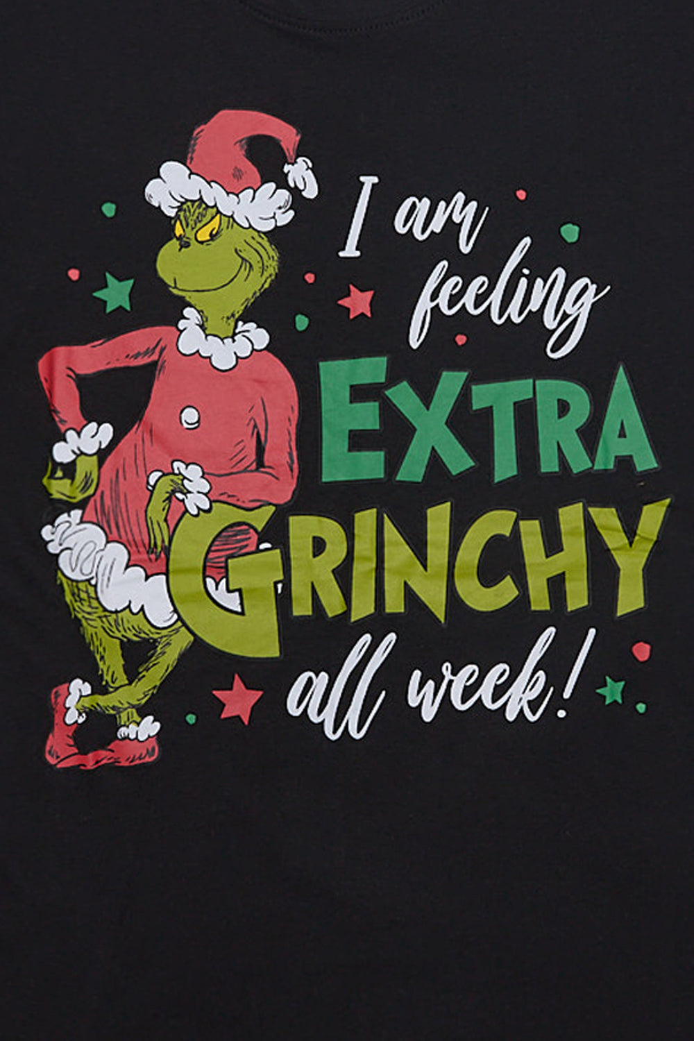 The Grinch Extra Grinchy Graphic Boyfriend Tee The Grinch Extra Grinchy Graphic Boyfriend Tee