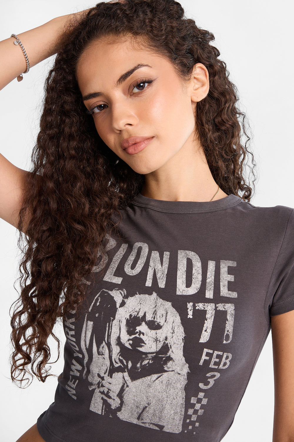 Blondie New York City Graphic Baby Tee Blondie New York City Graphic Baby Tee