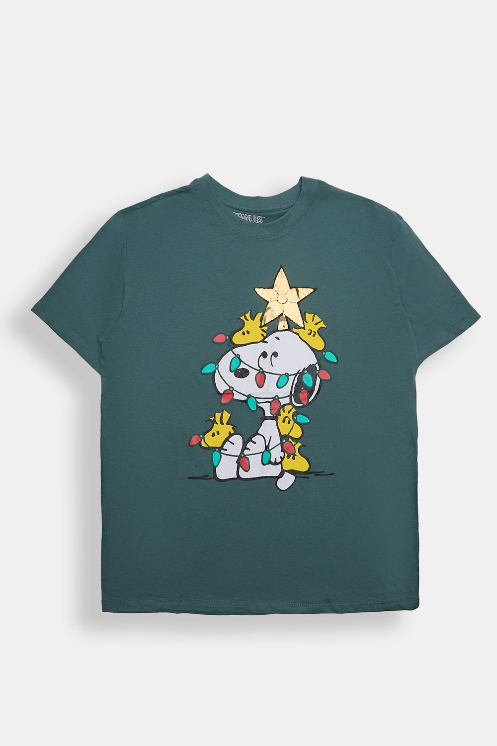 Peanuts Snoopy Christmas Graphic Boyfriend Tee Peanuts Snoopy Christmas Graphic Boyfriend Tee