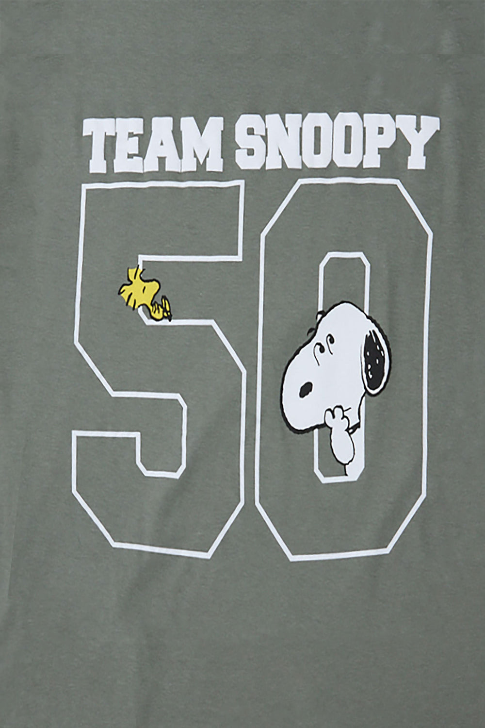 Team Snoopy 50 Graphic Boyfriend Tee Team Snoopy 50 Graphic Boyfriend Tee