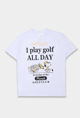 Peanuts Golf Club Boyfriend Tee
