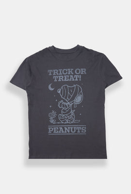 Peanuts Trick Or Treat! Graphic Boyfriend Tee