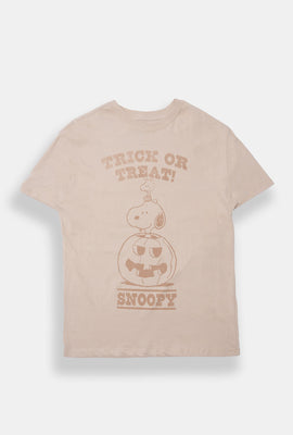 Snoopy Trick Or Treat! Graphic Boyfriend Tee