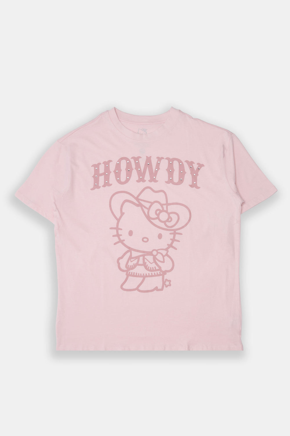 Hello Kitty Howdy Graphic Boyfriend Tee Hello Kitty Howdy Graphic Boyfriend Tee