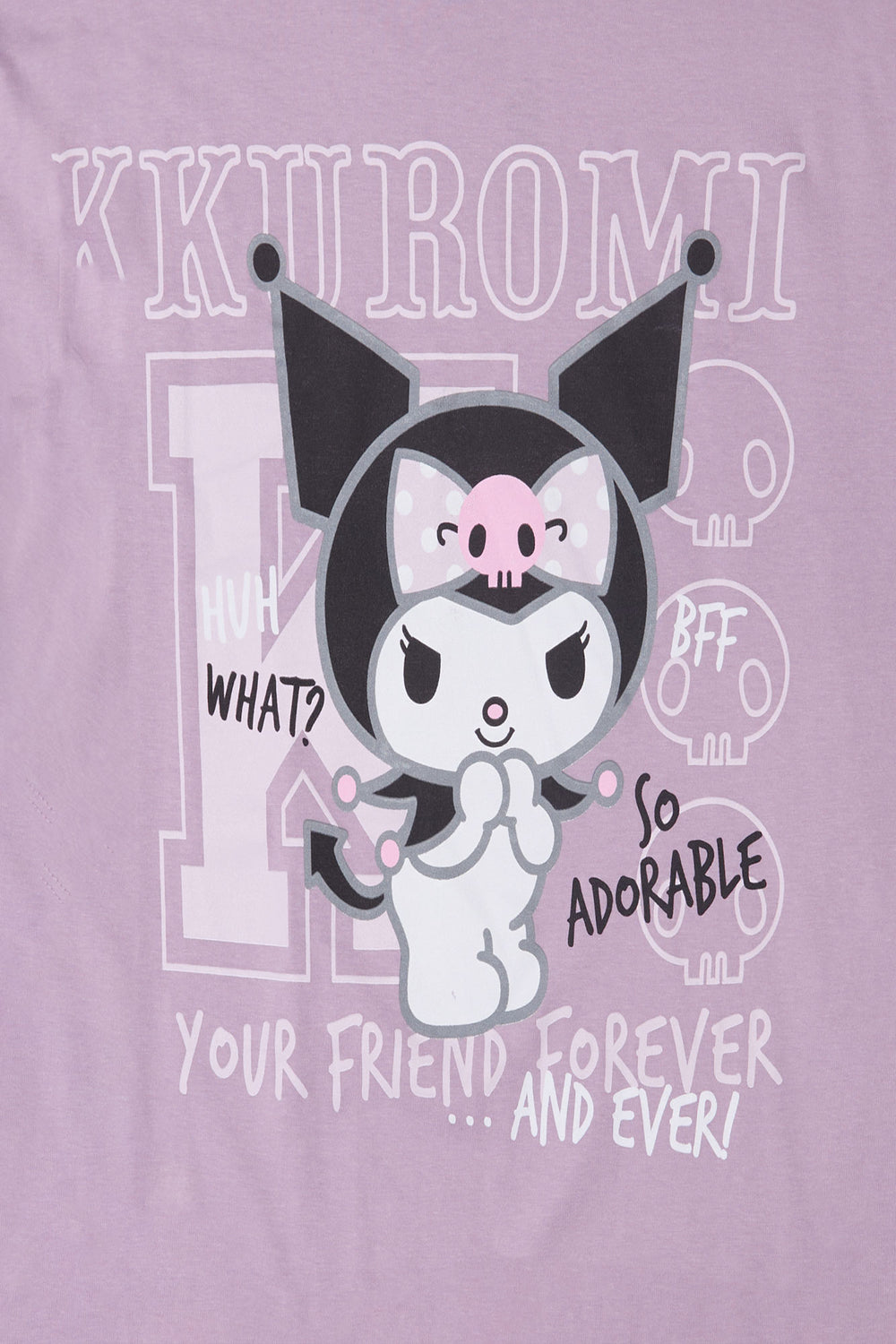 Kuromi Graphic Boyfriend Tee Kuromi Graphic Boyfriend Tee