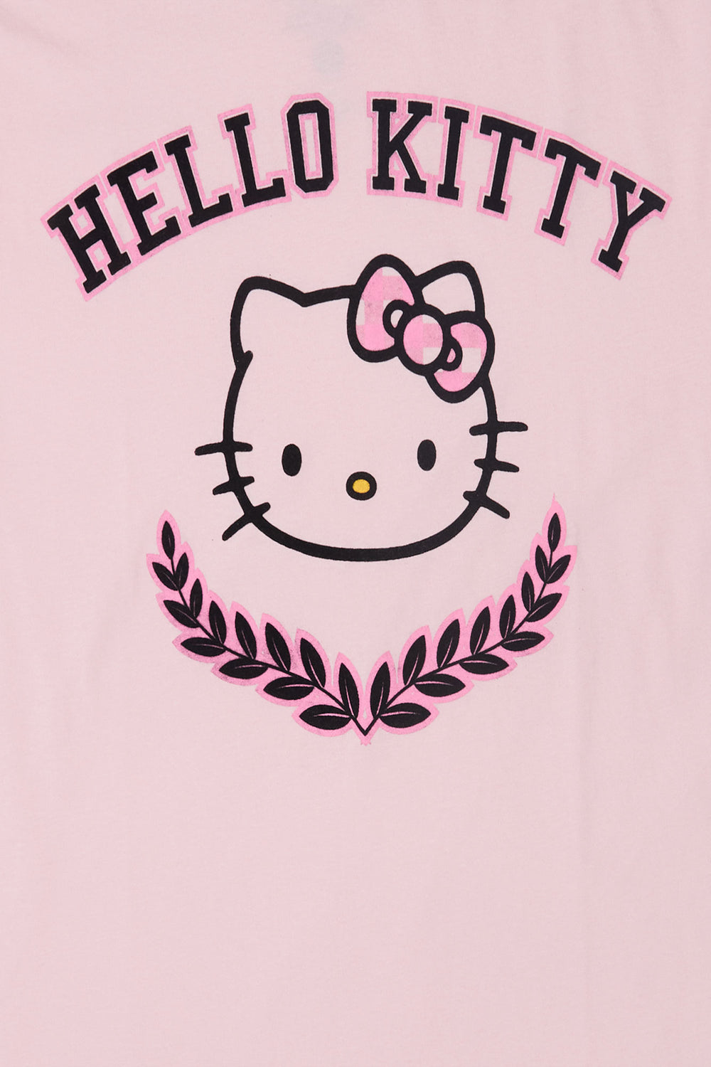 Hello Kitty Crest Graphic Boyfriend Tee Hello Kitty Crest Graphic Boyfriend Tee