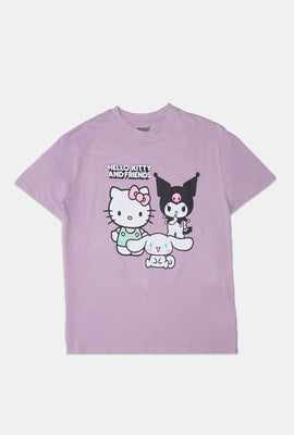 Hello Kitty And Friends Graphic Boyfriend Tee