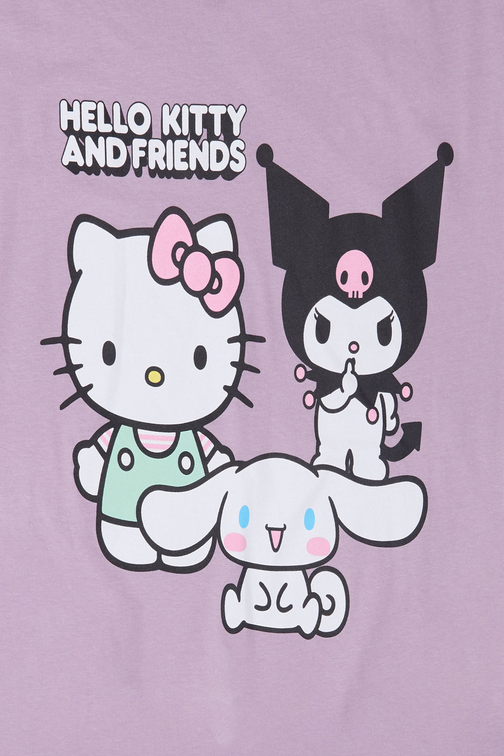 Hello Kitty And Friends Graphic Boyfriend Tee Hello Kitty And Friends Graphic Boyfriend Tee