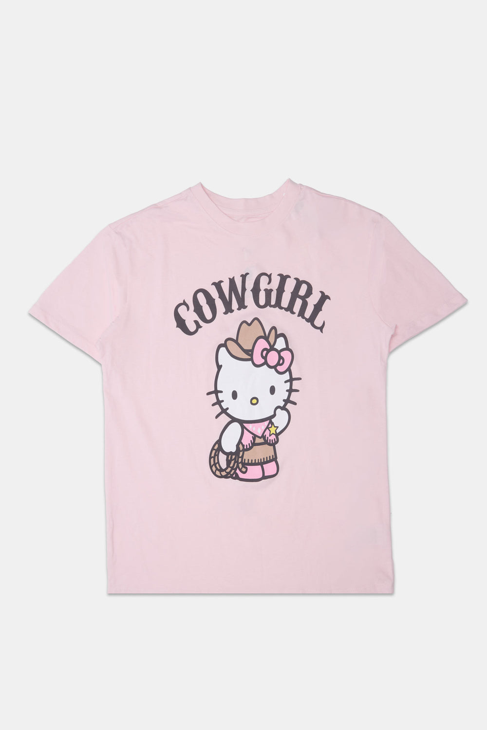 Hello Kitty Cowgirl Graphic Boyfriend Tee Hello Kitty Cowgirl Graphic Boyfriend Tee