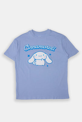 T-shirt coupe boyfriend imprimé Cinnamoroll