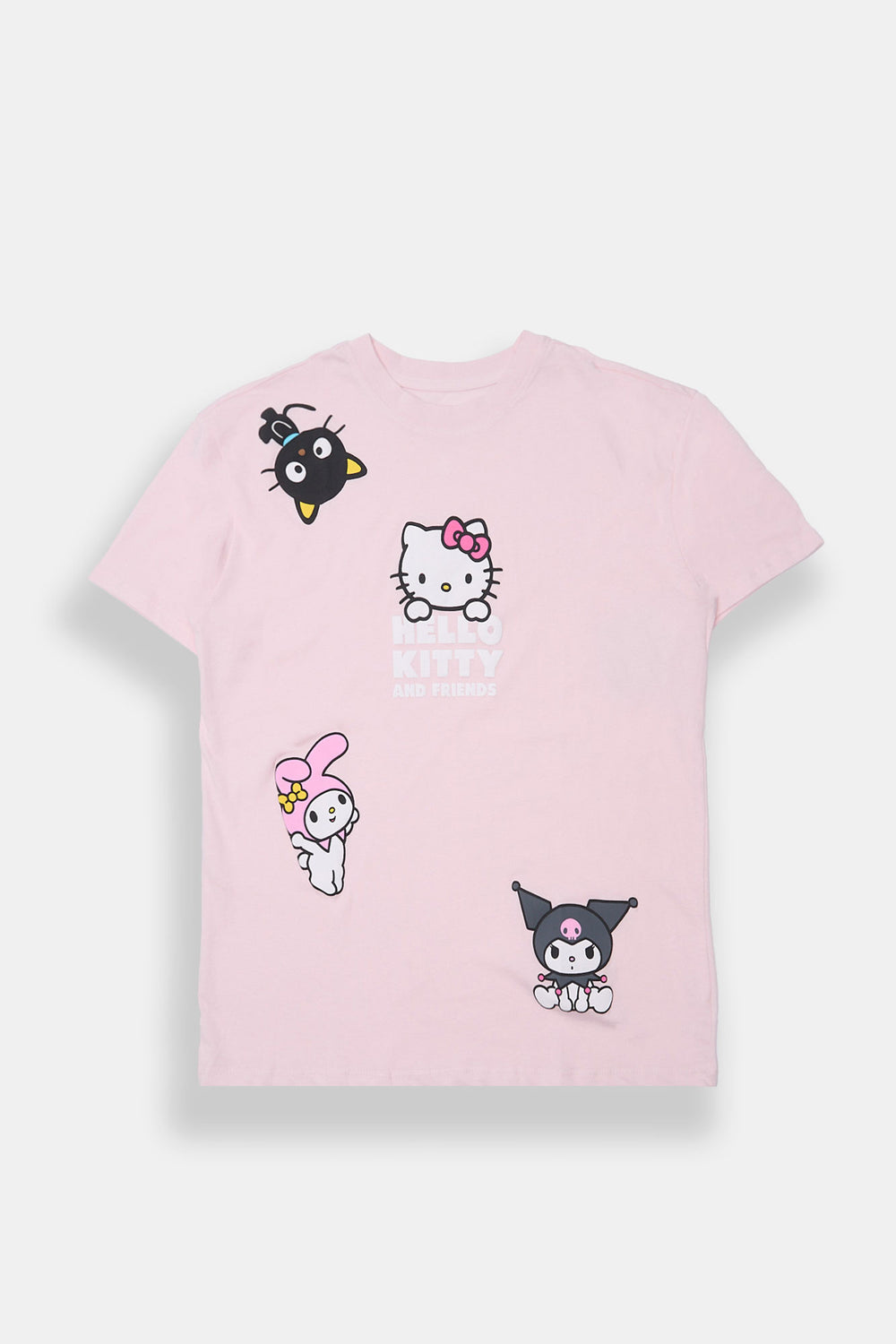 Hello Kitty And Friends Puff Graphic Boyfriend Tee Hello Kitty And Friends Puff Graphic Boyfriend Tee