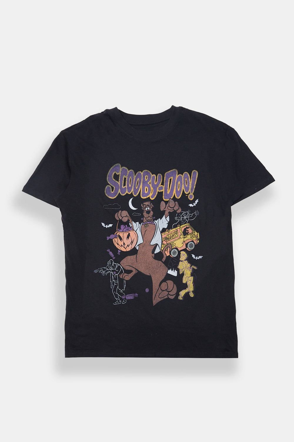 T-shirt coupe boyfriend imprimé Scooby-Doo d'Halloween T-shirt coupe boyfriend imprimé Scooby-Doo d'Halloween