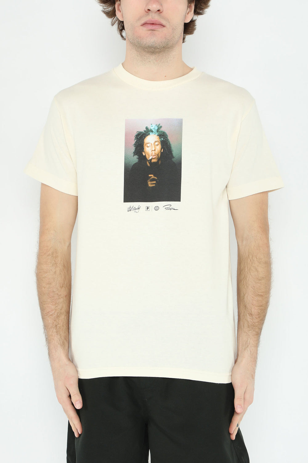T-Shirt Kaya Primitive x Bob Marley Creme