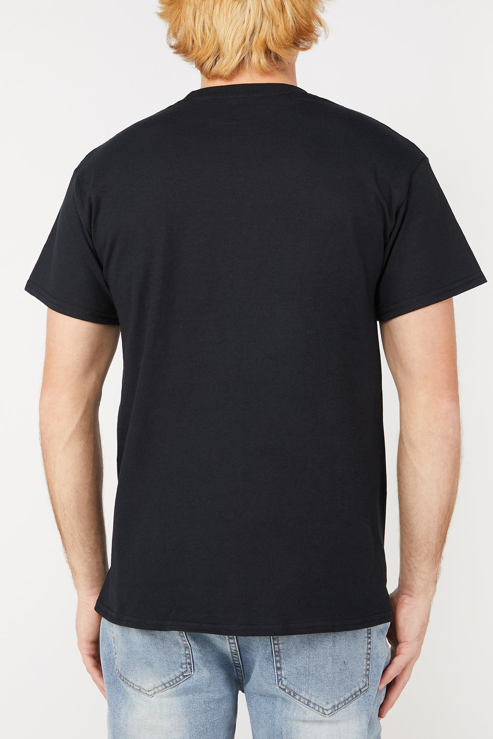 T-Shirt Noir Logo Flammes Thrasher Homme Noir