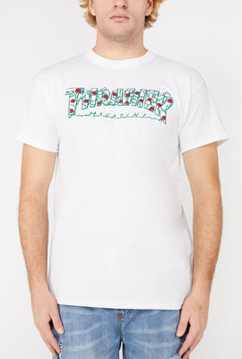 Thrasher White Roses T-Shirt
