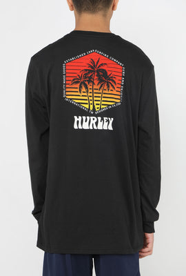 Hurley Tres Palms Long Sleeve Top
