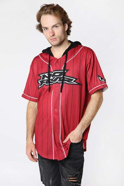 No Fear Youth Hooded Baseball Jersey – West49