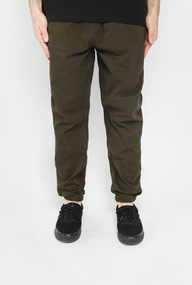 West49 Mens Slim Twill Jogger