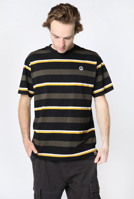 T-Shirt à Rayures Amnesia Offline Homme