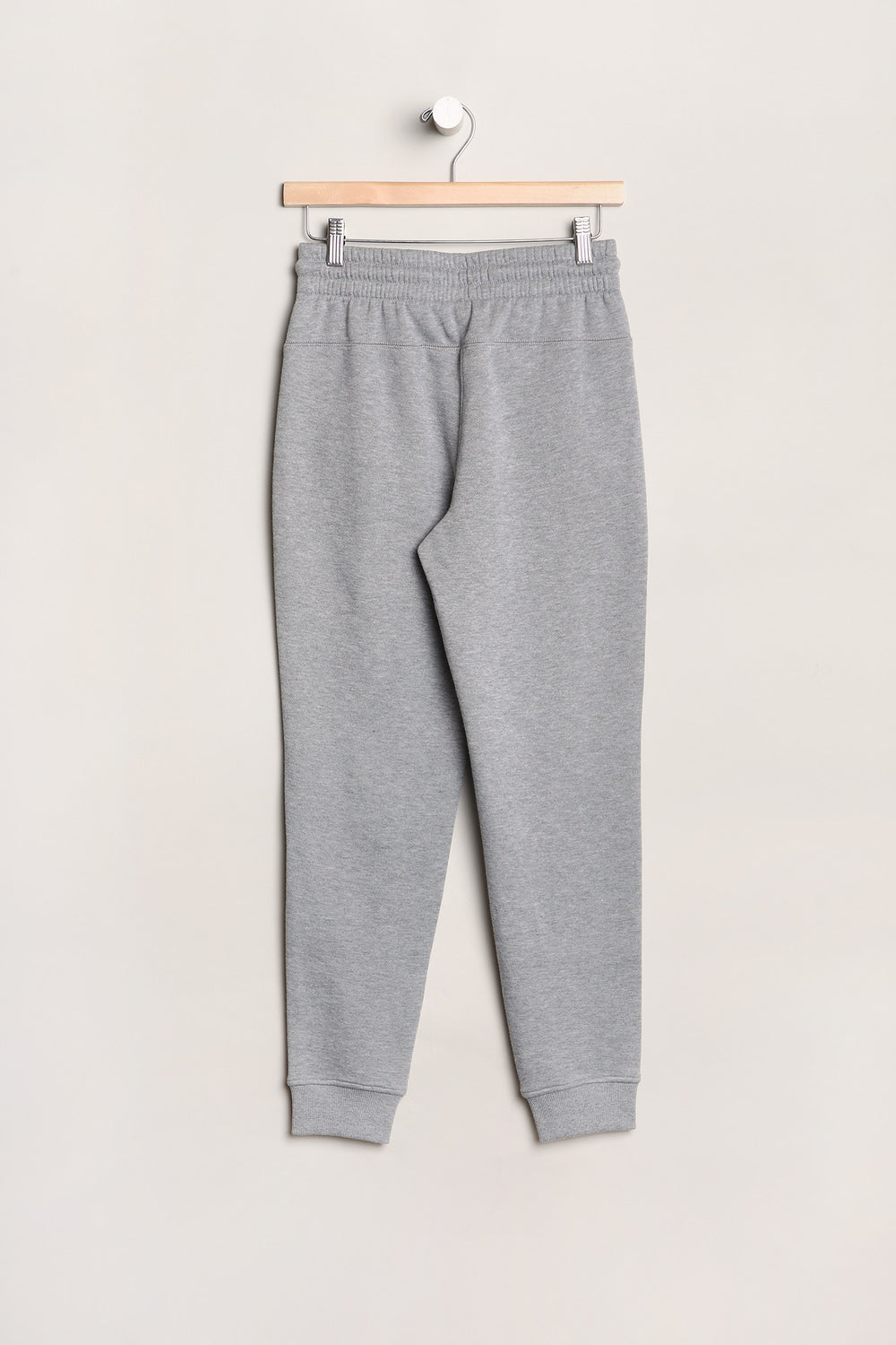 Zoo York Youth Woven Label Fleece Jogger Heather Grey