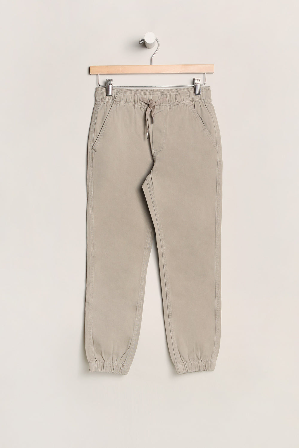 West49 Youth Slim Twill Jogger Sand